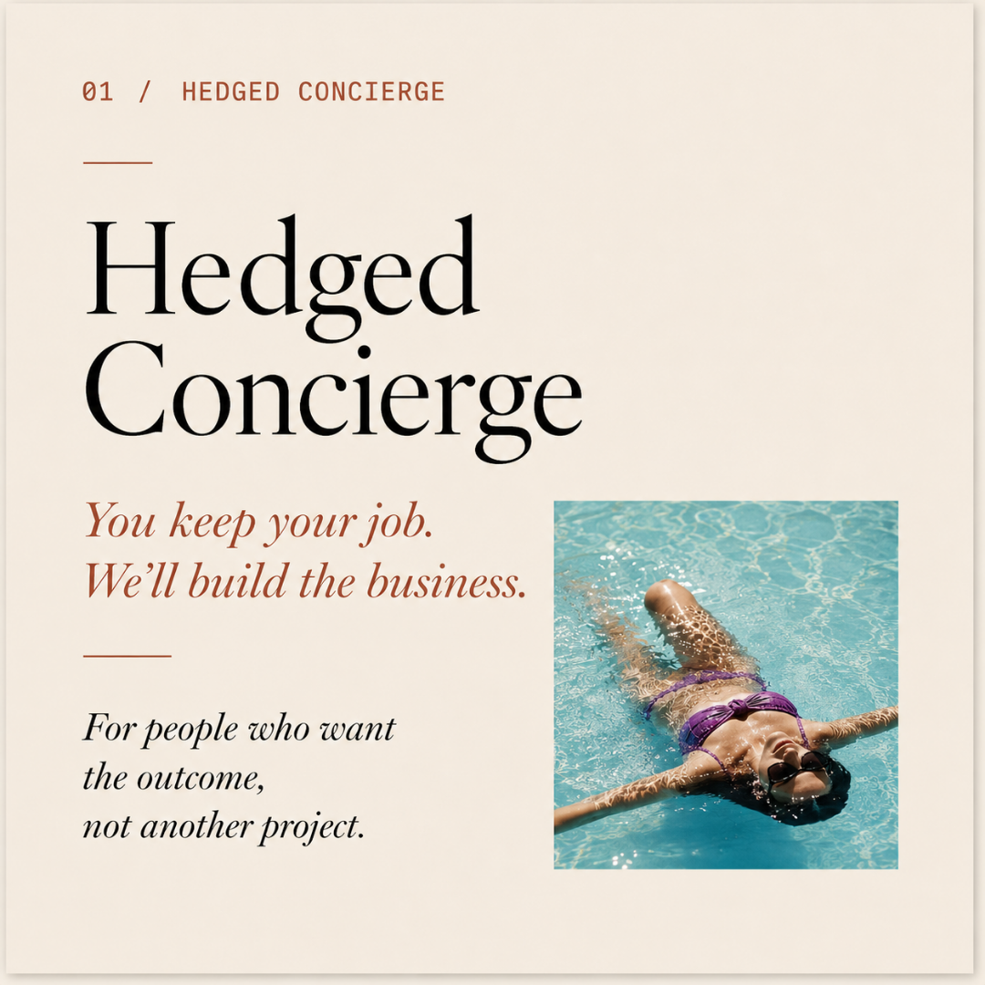 hedged concierge